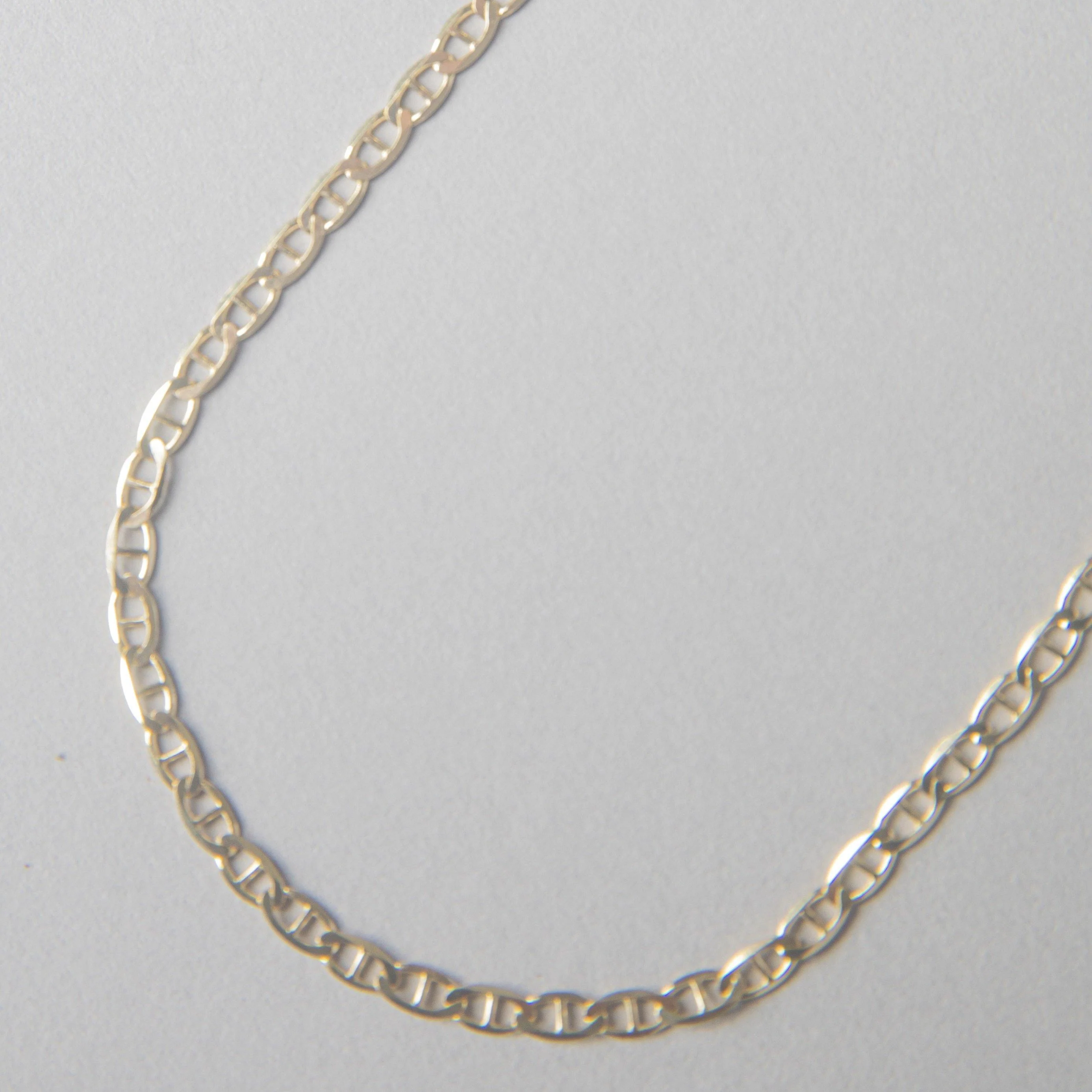 XL FLAT MARINER VERMEIL CHAIN - Image 3