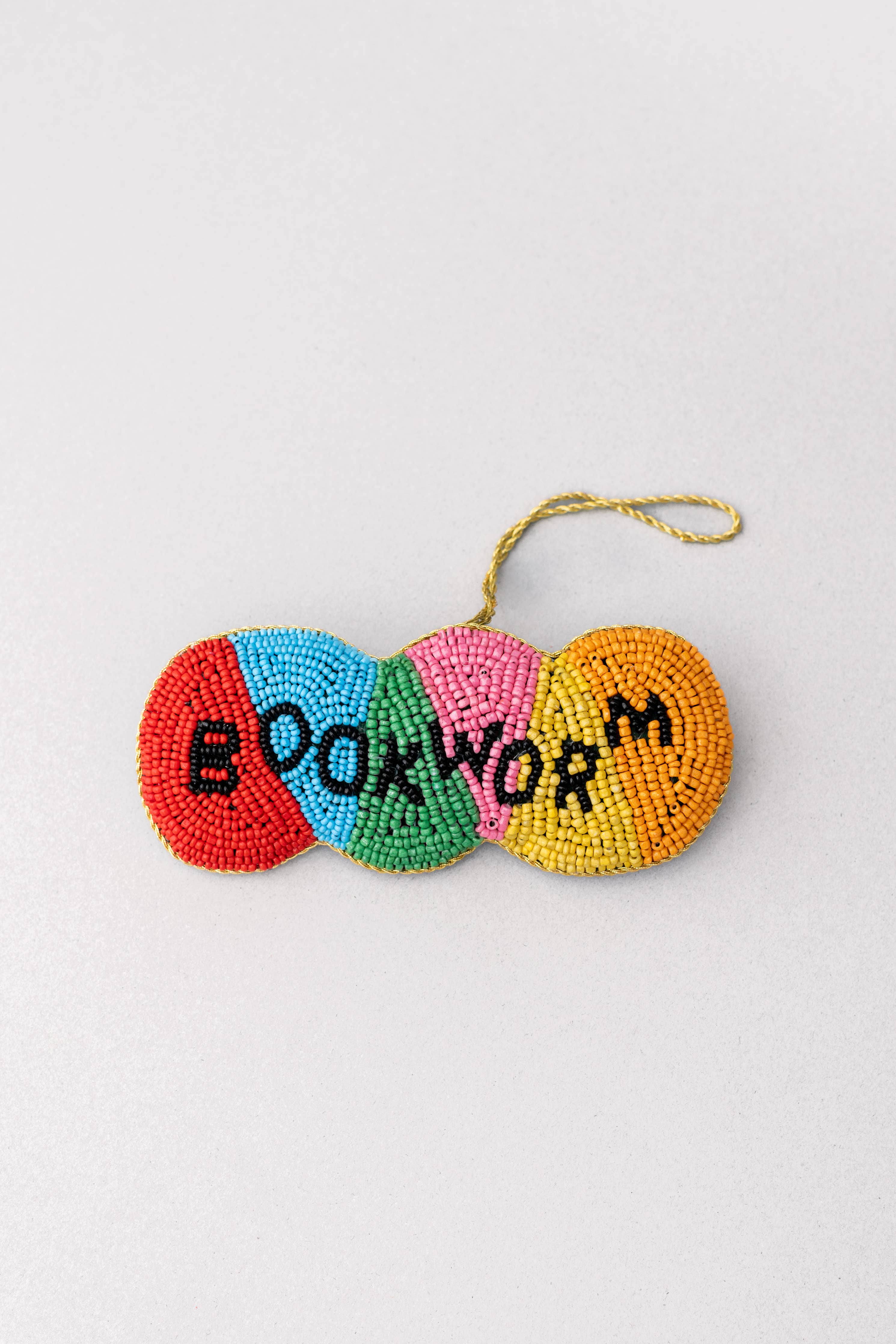 Bookworm Beaded Ornament - Image 5