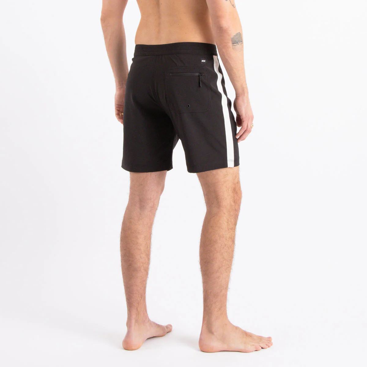 Journal Boardshort in Black - Image 5