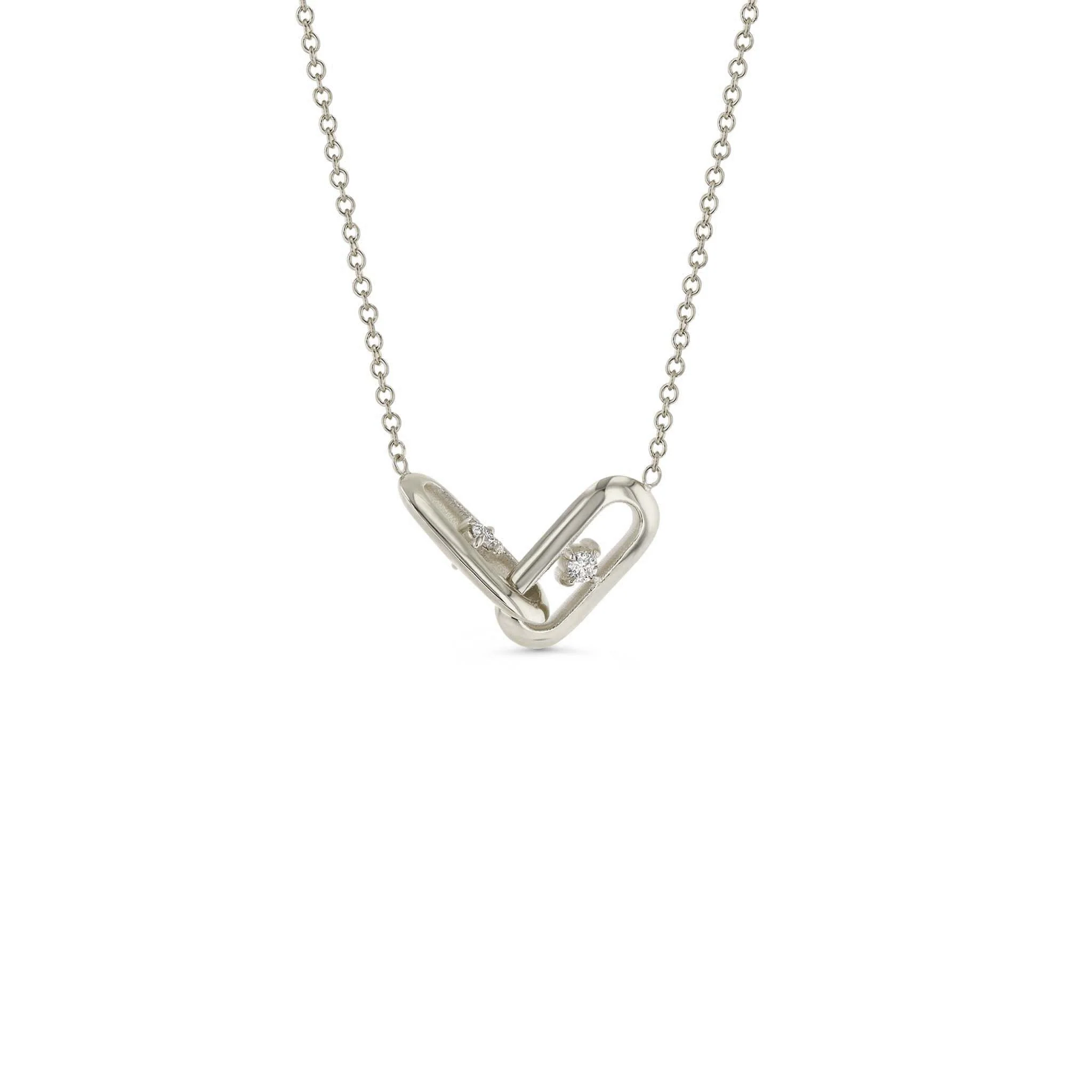 OG Links + Double Sided Diamonds Necklace - Image 3